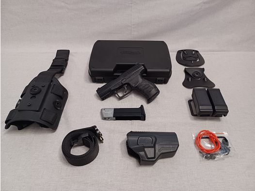 Walther PPQ M2 / .43 / RAM / Pistole / Zubehör / OVP (166)