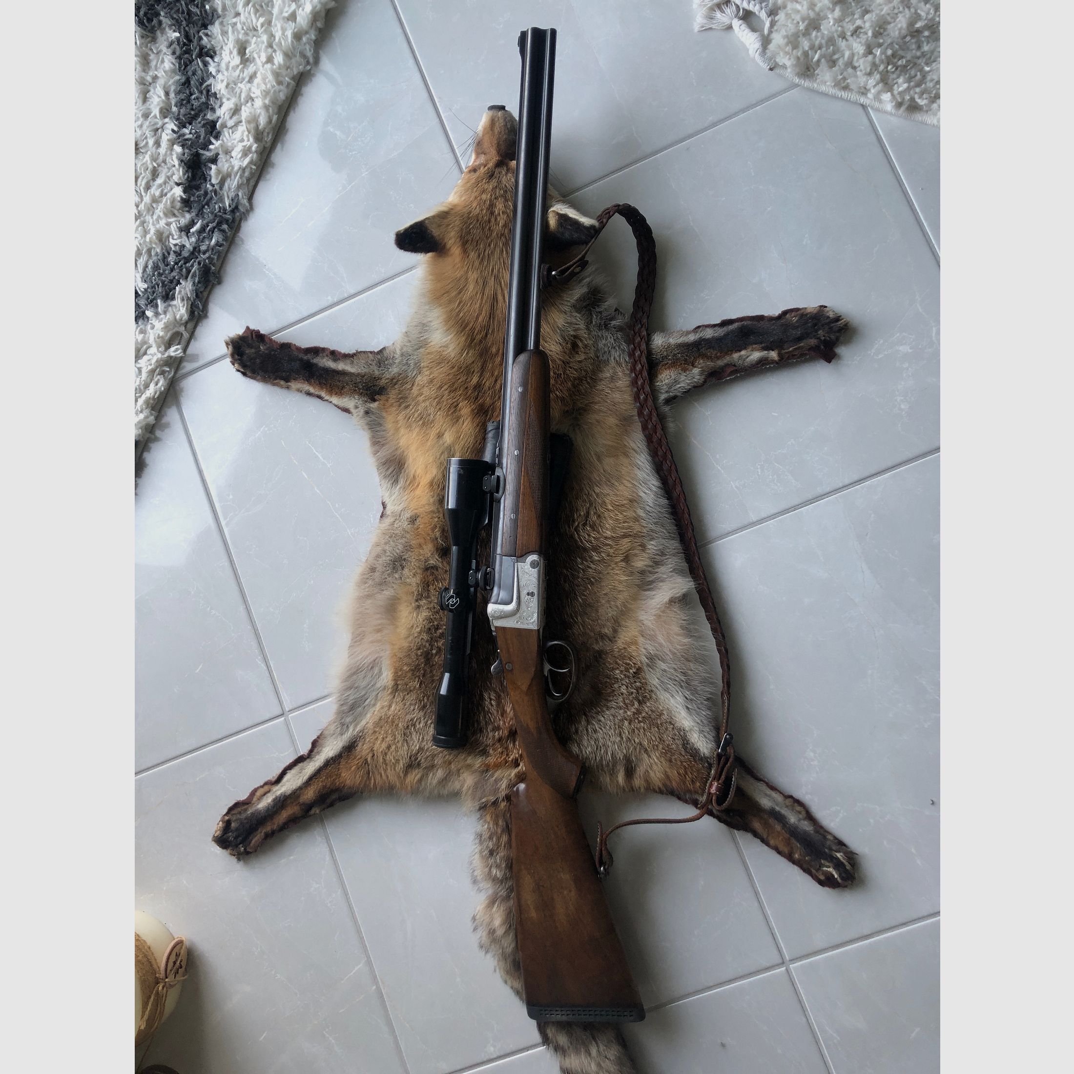 BBF Krieghoff ALB 7x57R 16/70 mit Schrot Wechsellauf 16/70