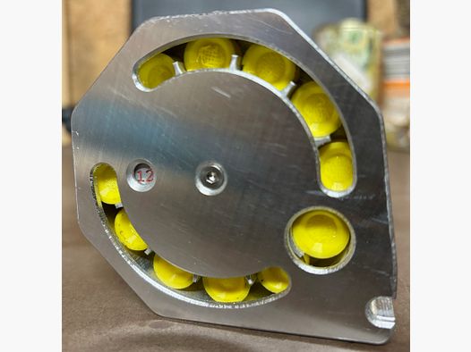 AEA Megalodon Alumagazin 12 coups avec compteur de coups