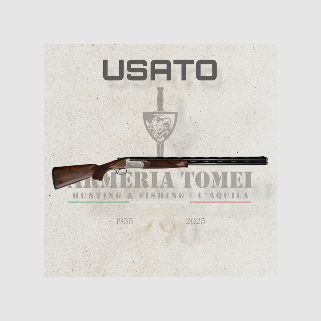 UTILISÉ – FUSIL SUPERPOSÉ – FABARM MOD. ELOS C SPORTING cal. 12, image 1 sur 7