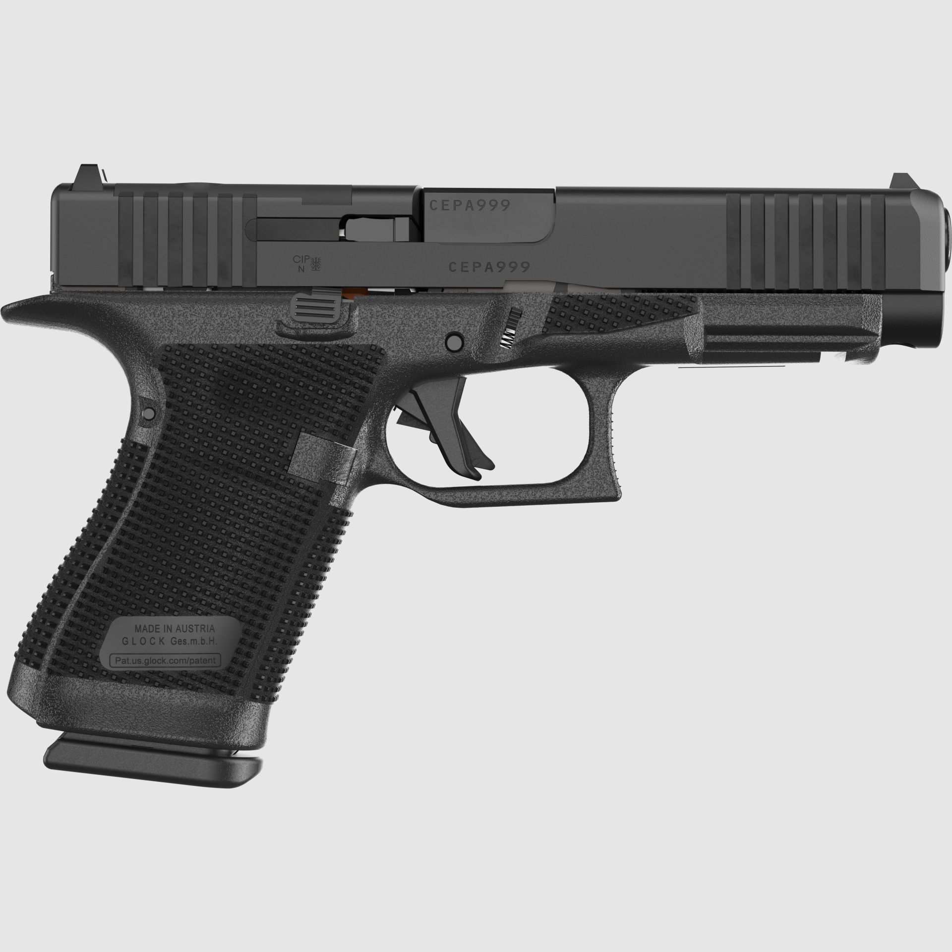 Glock Pistole G49 Gen6 OR FS 9mm Luger 4,5″ / 114 mm 15+1, Standard Crossover