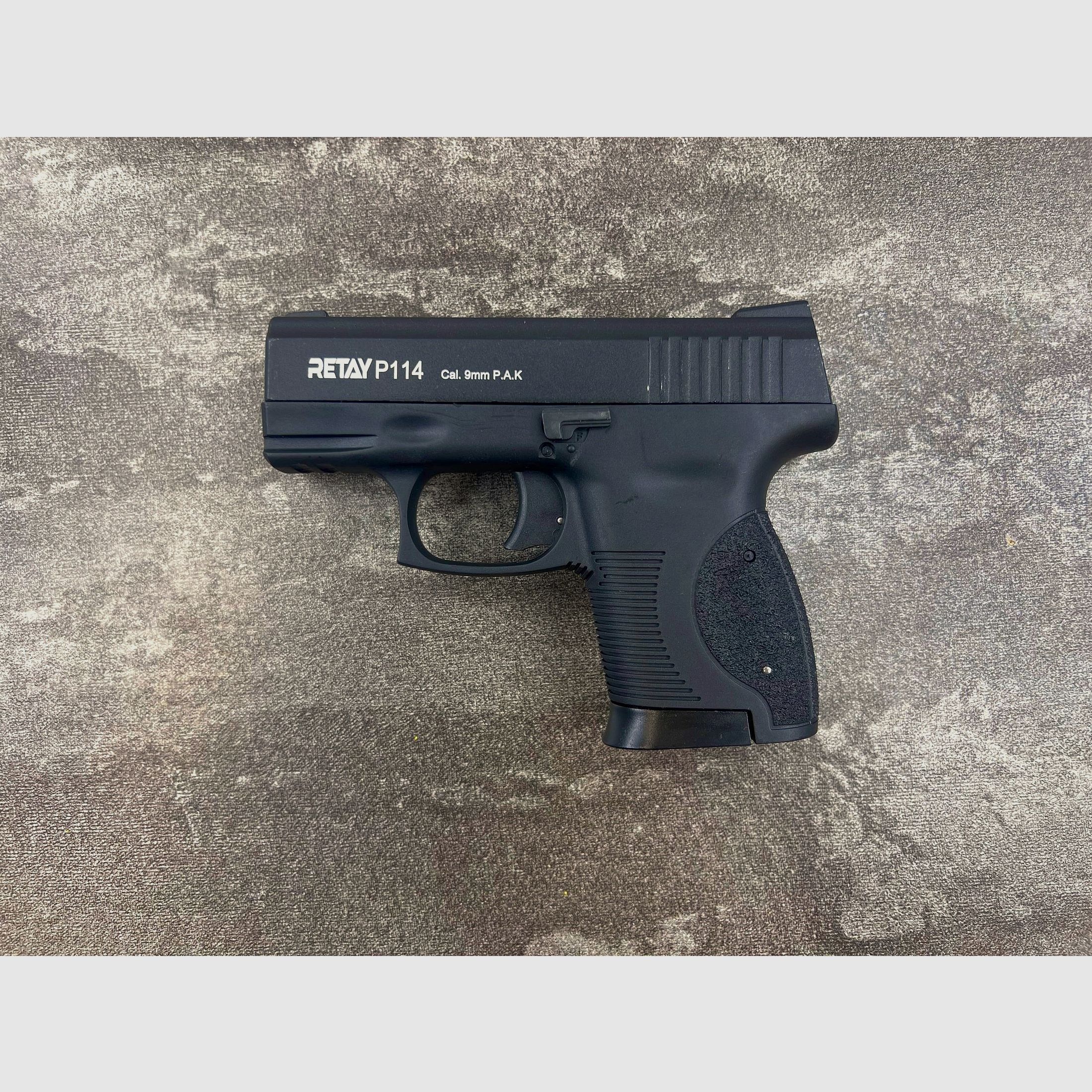 Retay P114 pistola de fogueo 9mm P.A.K. Nueva - Envío a toda la UE