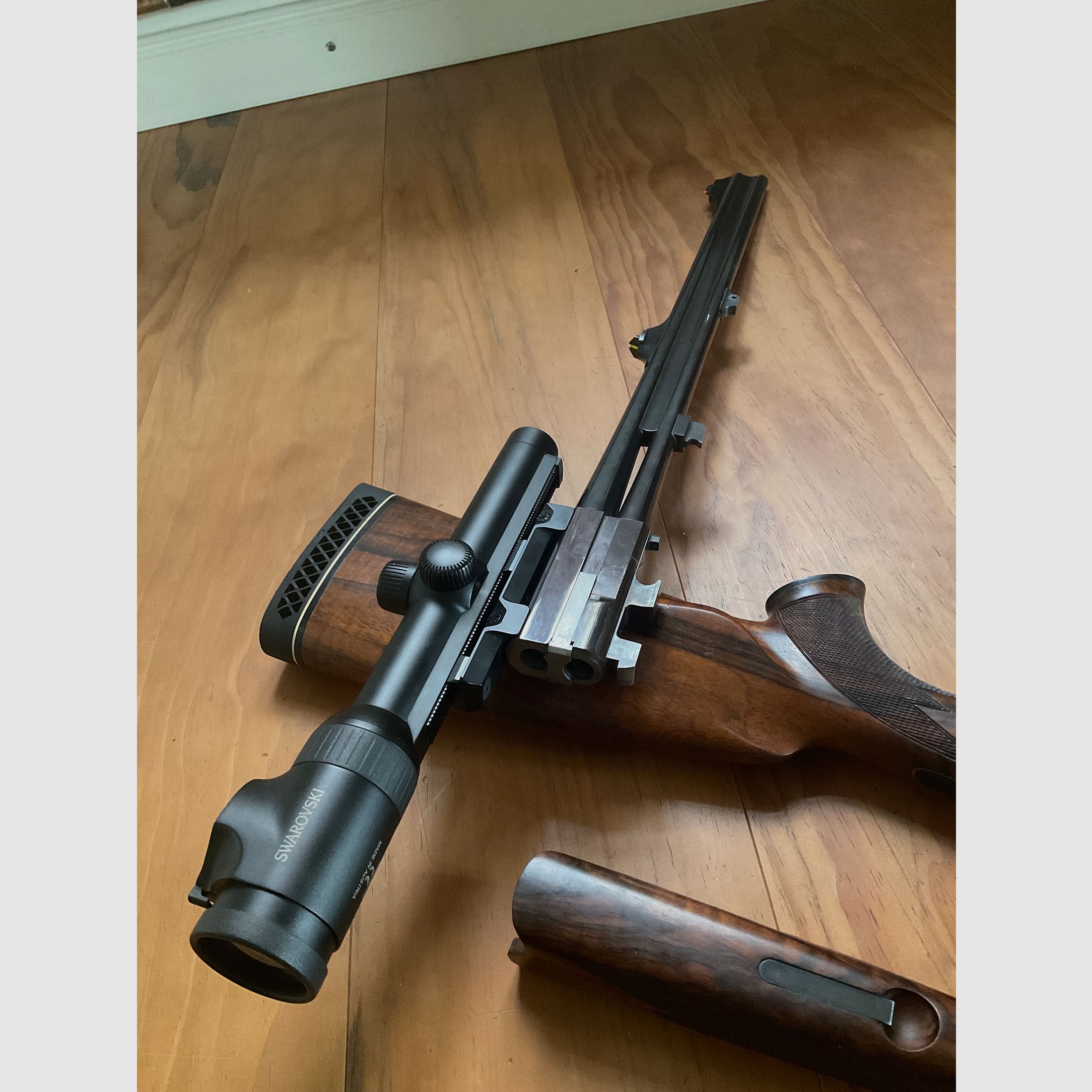 Heym 26 B Artemis 8x57 IRS Swarovski Z6i 1-6x24 double rifle