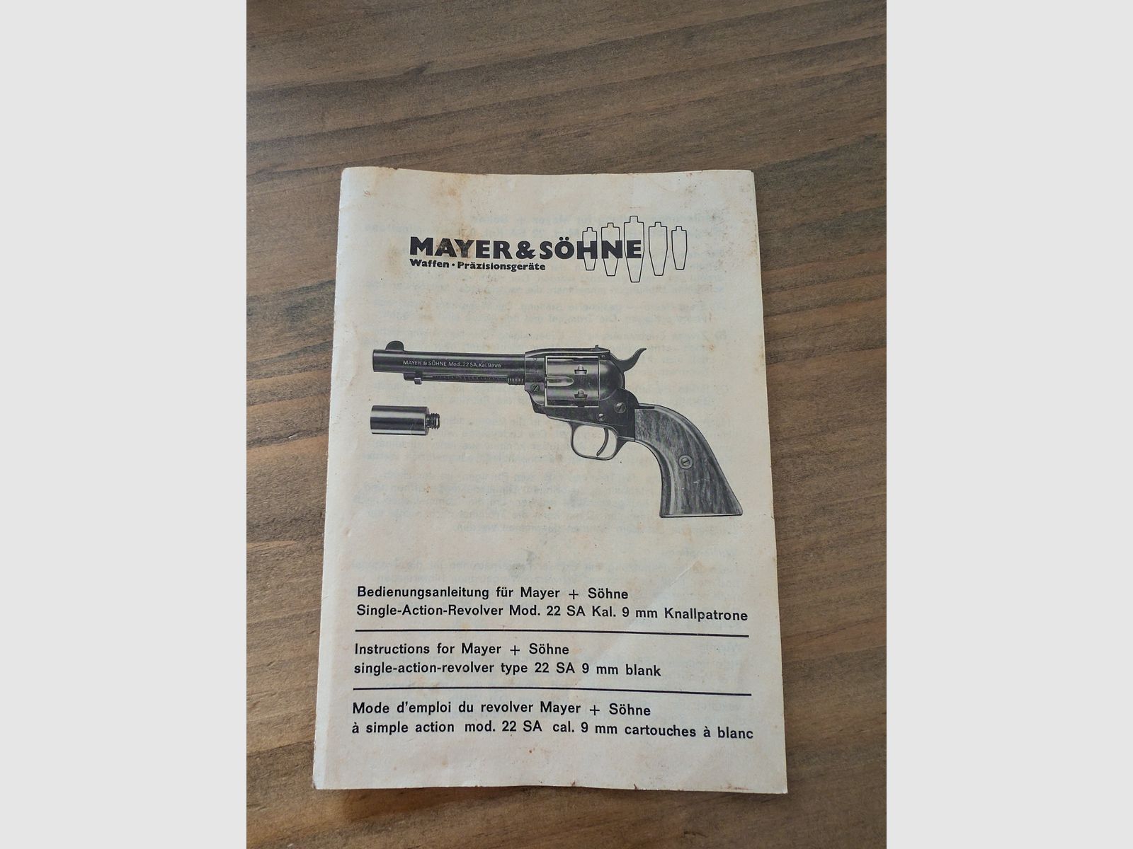 Mayer & Söhne Single-Action Revolver Mod. 22