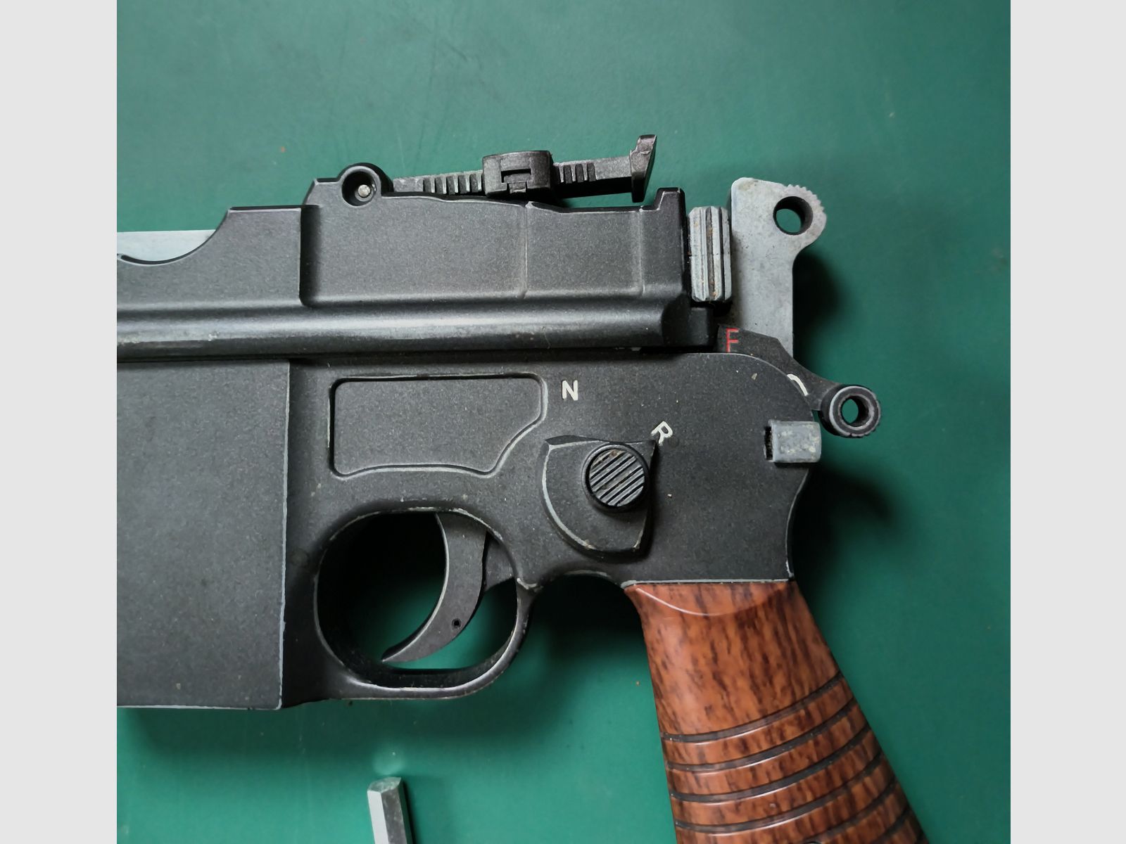 Umarex Legends "Mauser" C96 4,5mm Stahl BB CO2 Blowback Einzelstück 