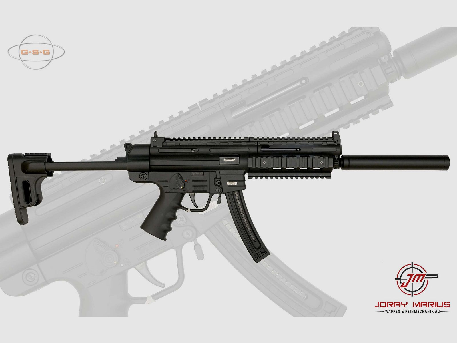 GSG 16 Black Halbautomat .22lr, Bild 1 von 2
