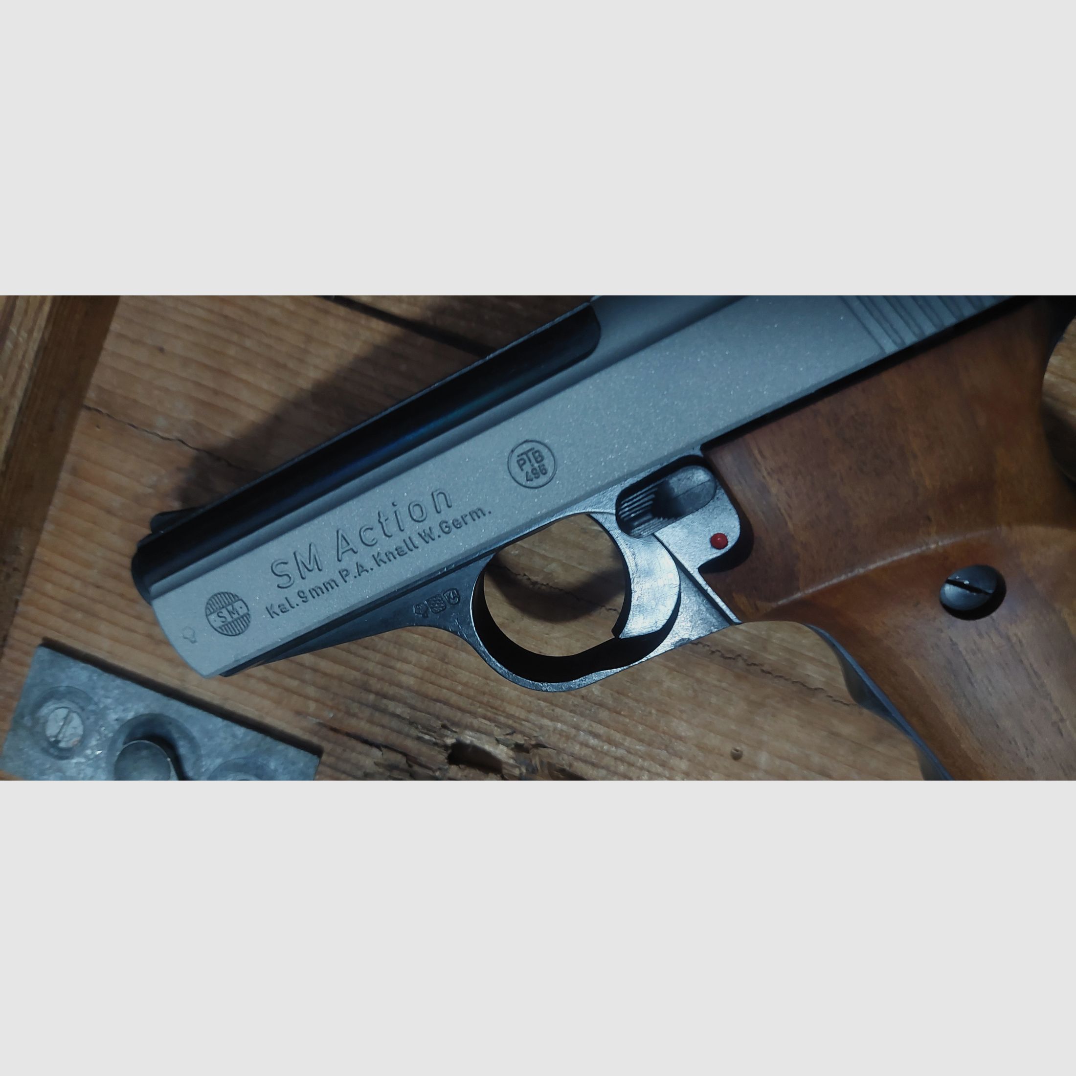 ⚠️ Unikat! Rhöner SM Action (PTB 496) RG8 RG9 aucune Röhm P99 p88 Zoraki HW94 glock Walther