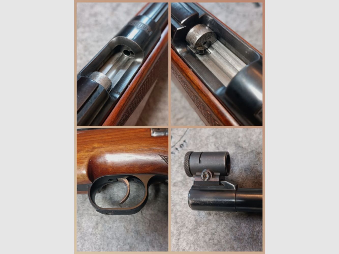 Anschütz Mod. 54 Match met diopter houten kolf