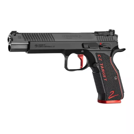 CZ SHADOW 2 TARGET-pistool, 6" loop, kal. 9x19, afbeelding 1 van 9