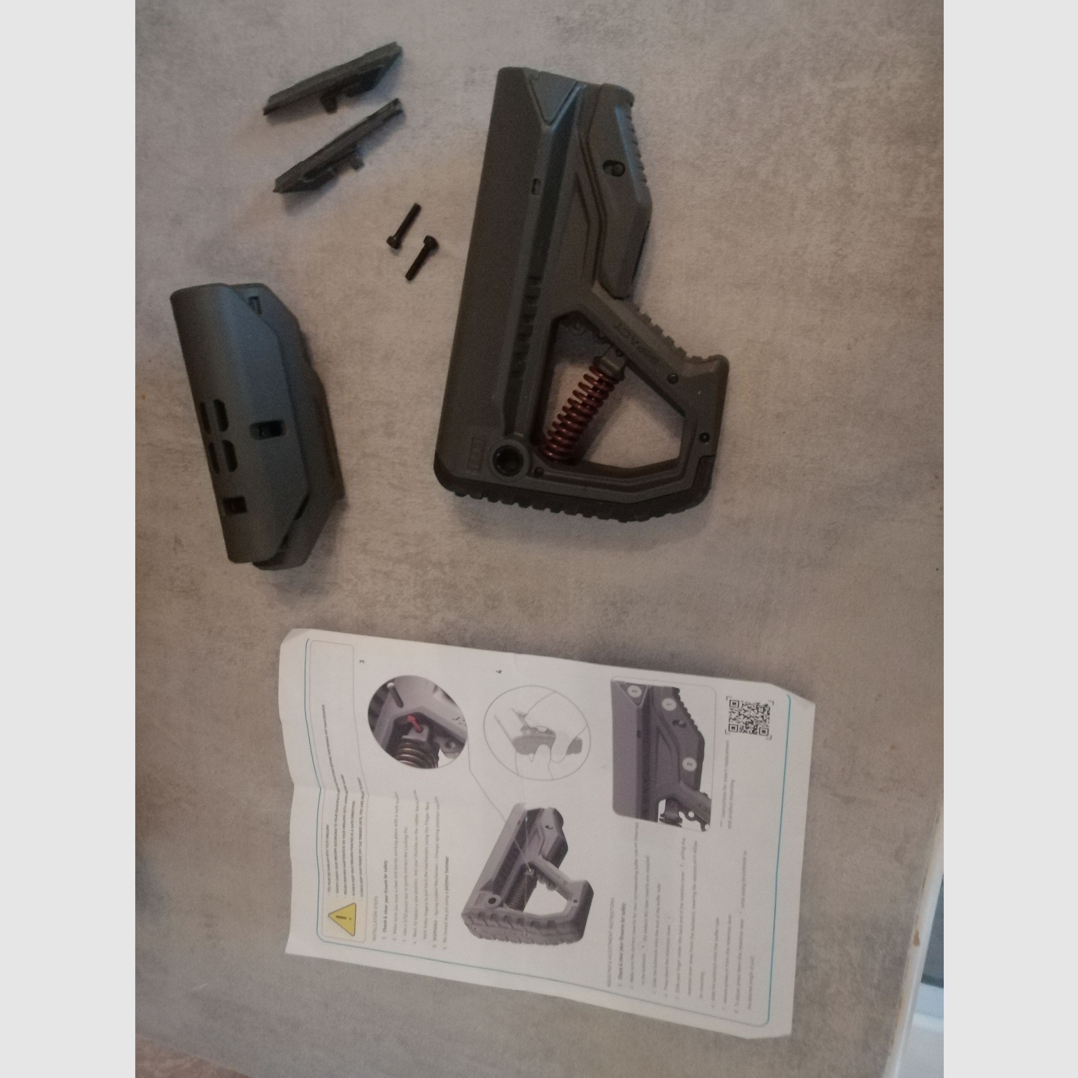 Gunway HP Max FAB DEFENSE Rückstoß absorbierender Schaft GL-CORE IMPACT