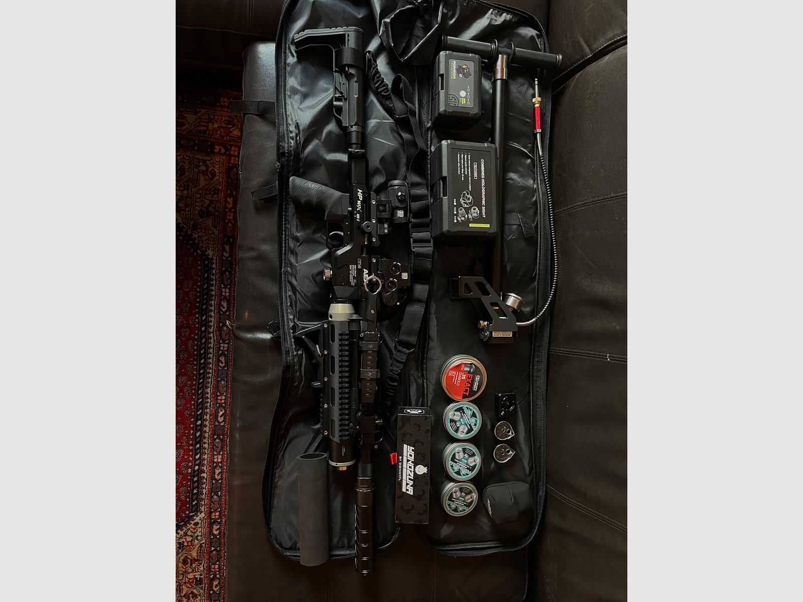 Hp Max MK2 Taktical Demo Auto kal 32/9mm veel accessoires