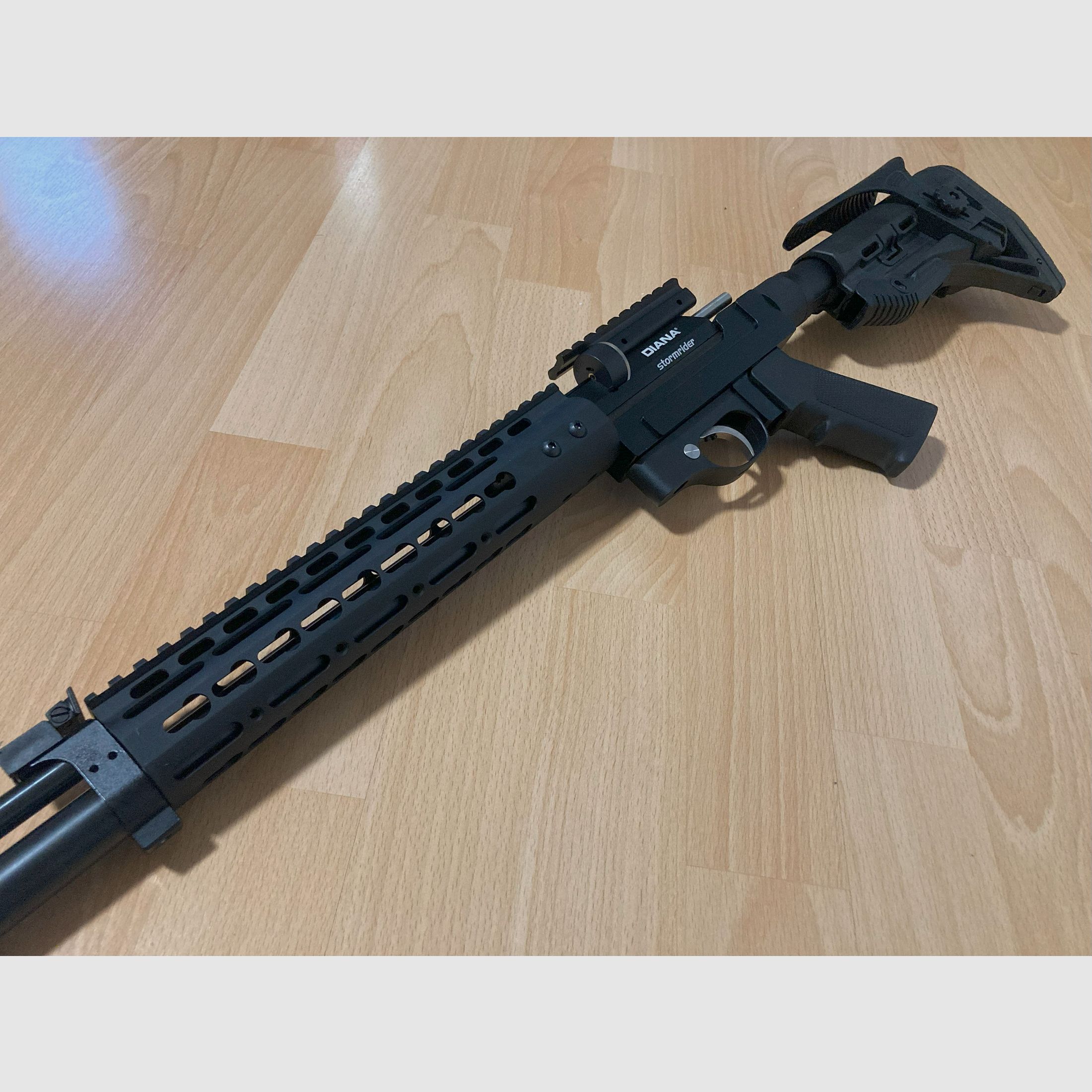 Diana Stormrider Luftgewehr Kaliber 5,5mm Umbau AR15 Stil Top Zustand mit viel Zubehör