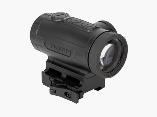 Holosun Prismenvisier MP3X-BDC mit BDC Punktabsehen, wechselbar rot oder grün und 3x Vergrösserung