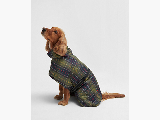 Barbour Tartan Cappotto Asciugatura Cane