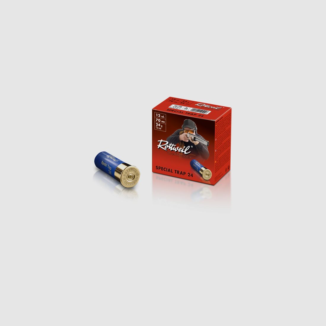 Rottweil 12/70 Special Trap 24 24g - 85,00€ per 250 schoten