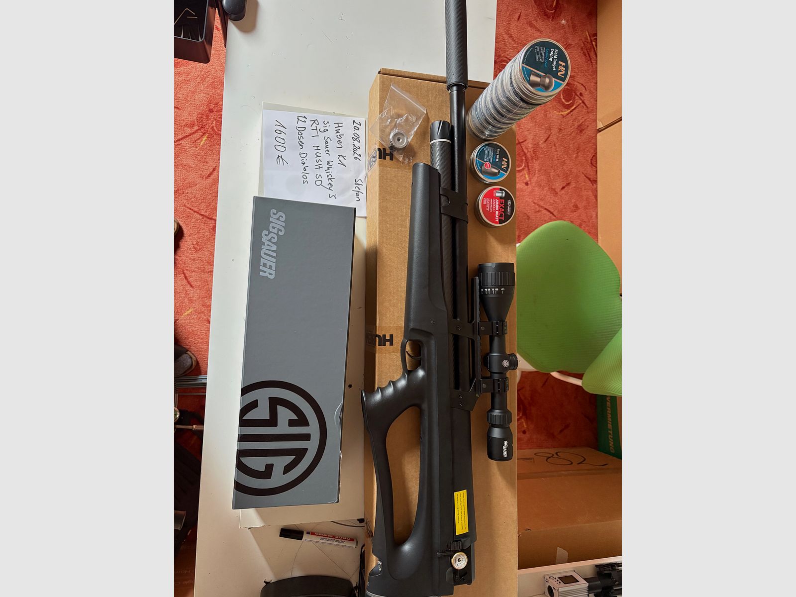 Huben K1 mit Zubehör