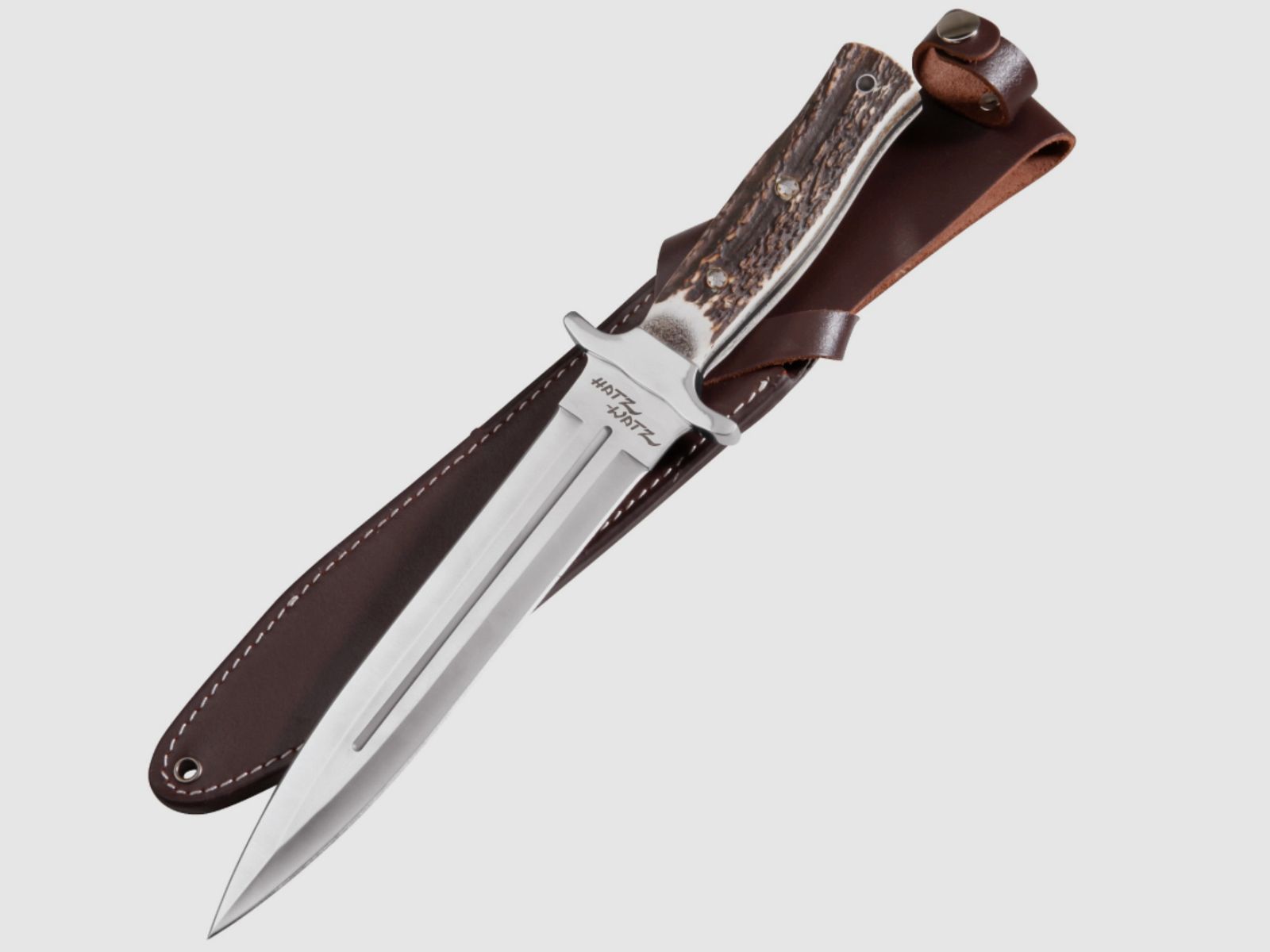 Nóż i pasek 2007497 Hatz-Watz Boar Hunter z paskiem