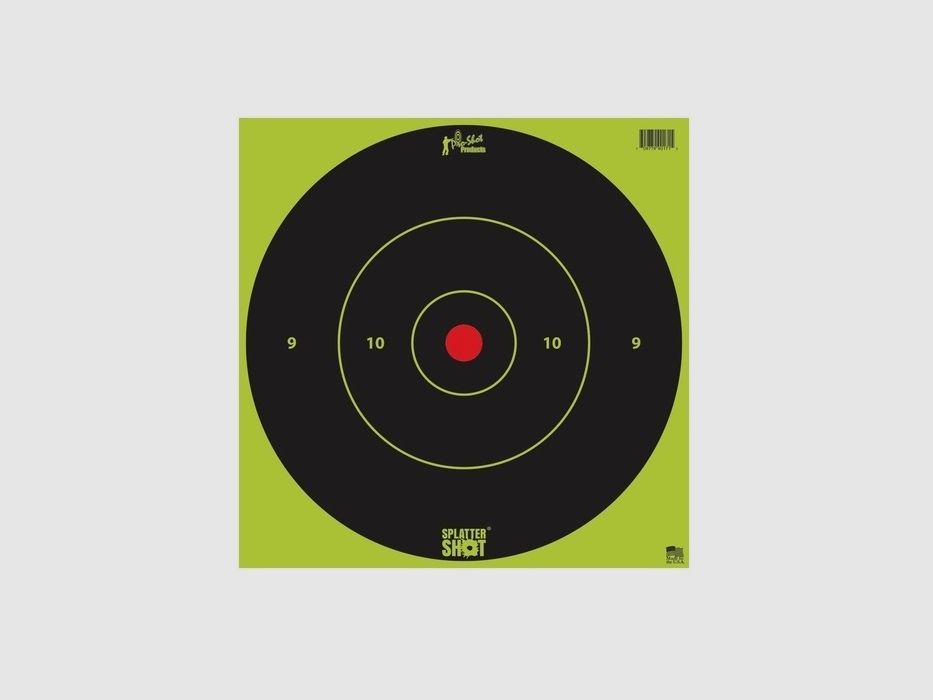 5 Dianas Bullseye Verdes 30cm