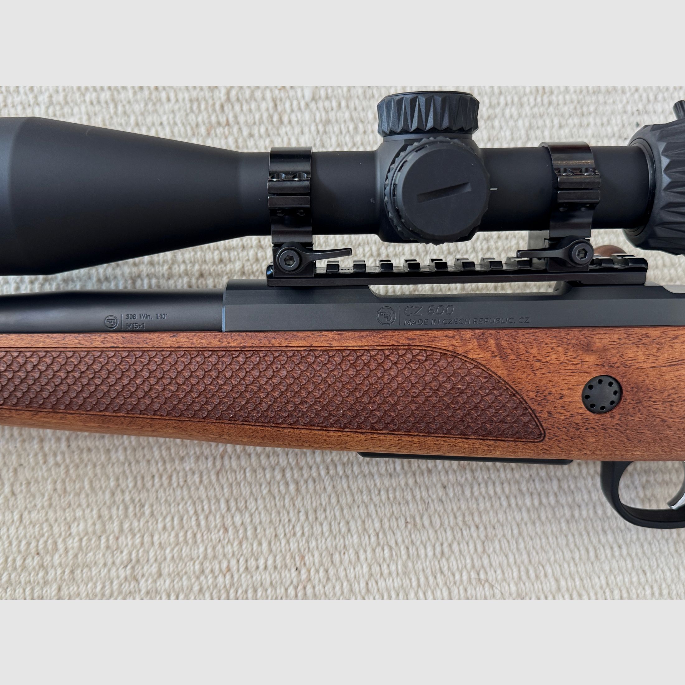 CZ herhalingsgeweer 600 LUX .308 - SET (Als nieuw)