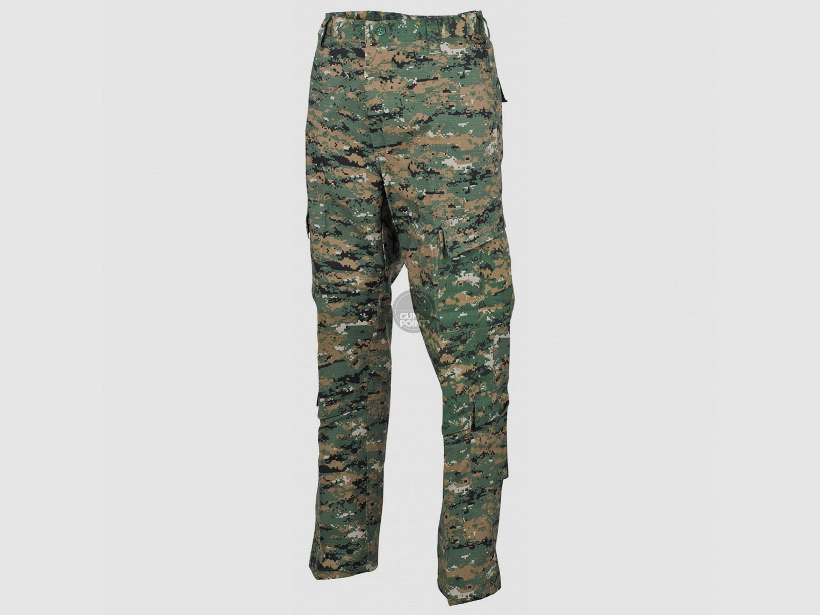 US field pants, ACU, rip stop, digital woodland - Size: L