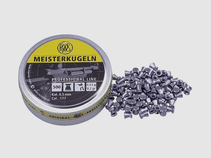 RWS Meister Bullets for Long Guns Cal. 4.50 mm