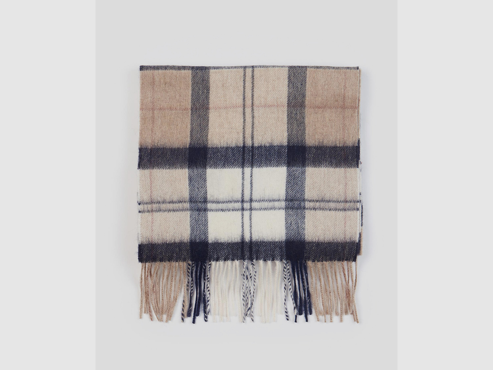 Barbour Tartan Schal aus Lammwolle & Cashmere