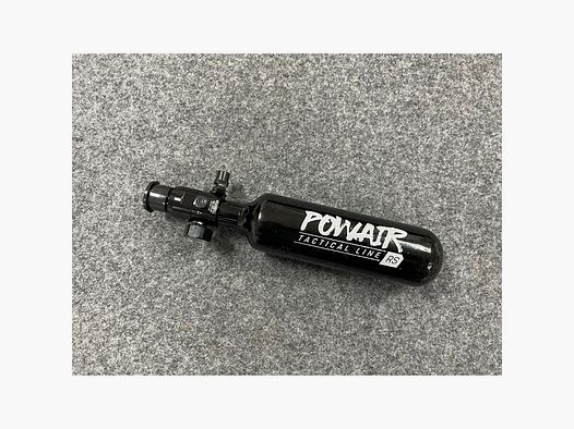 HP-Flasche, PowAir Tactical Line 0,23l, 300bar, m. Regulator