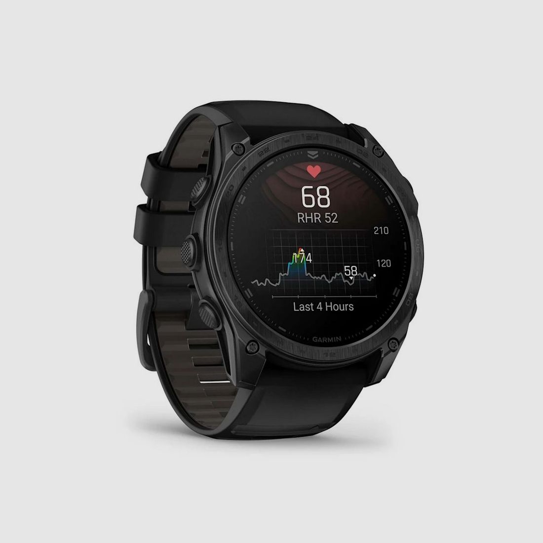 Garmin Smartwatch Tactix 8, 51mm Amoled Sapphire schwarz titan, Bild 4 von 8