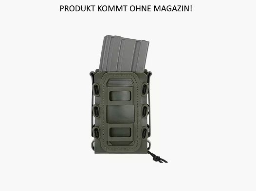 Funda de rifle de concha blanda 5,56 con clips MOLLE - (TMC) (Oliva)