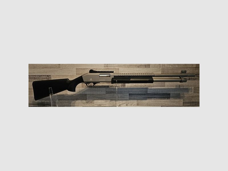 Neuware - Vorderschaftrepetierflinte Pumpgun Akkar Karatay TK-355 612PS Titanium Kal. 12/76