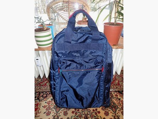 Rucksack/Tragetasche „travelite“, Tragegurte, blau, neuwertig!