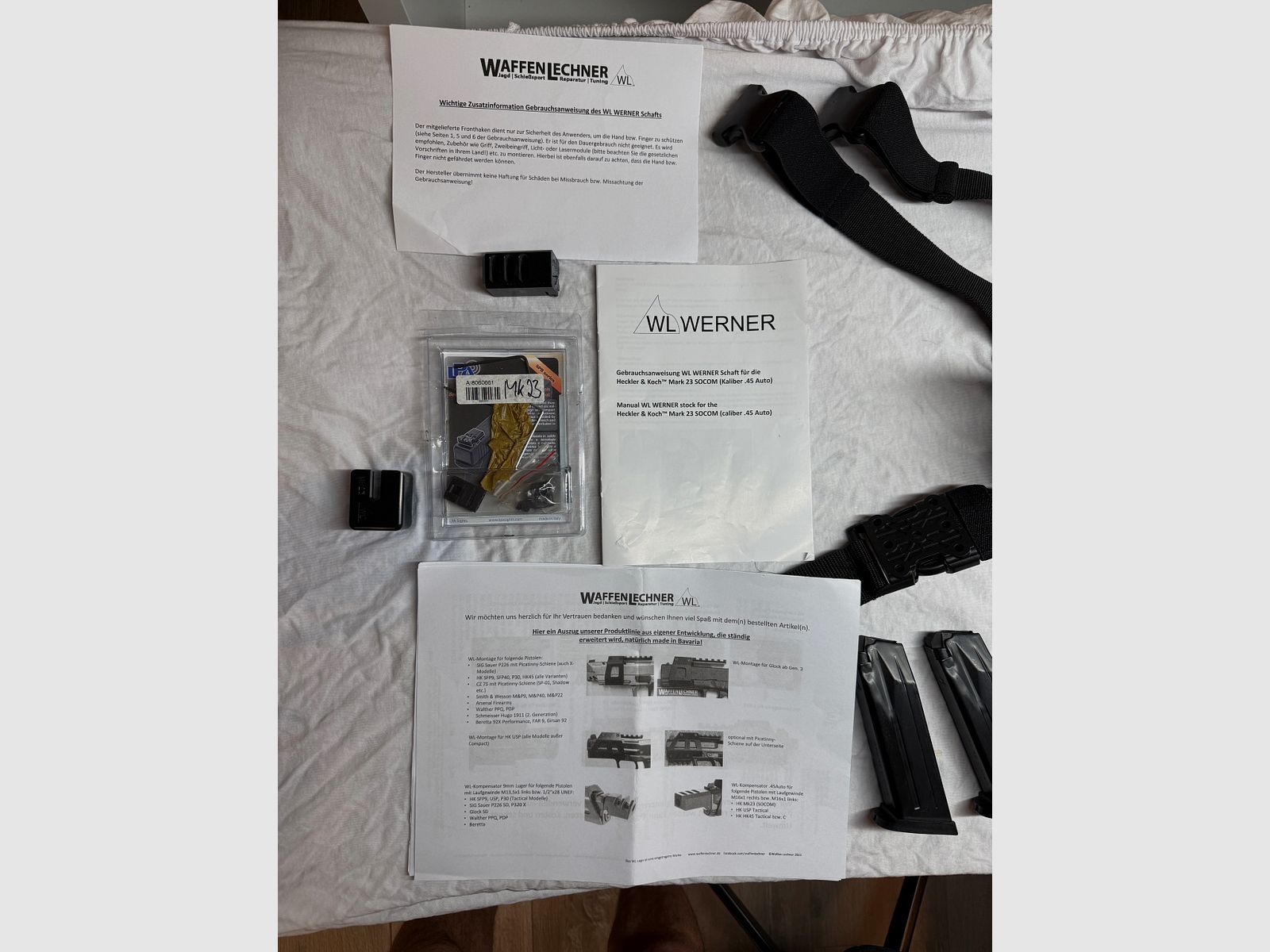 Anschlagschaft für HK Mark 23 SOCOM (Mk23) 