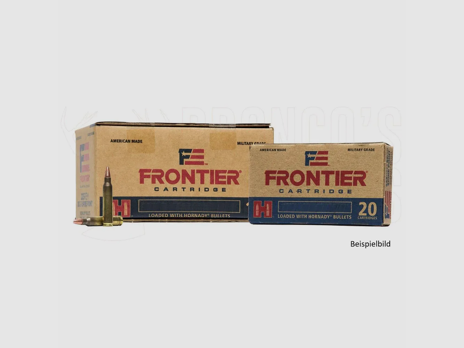Hornady Frontier .300 Blackout 125gr FMJ – 150 pièces
