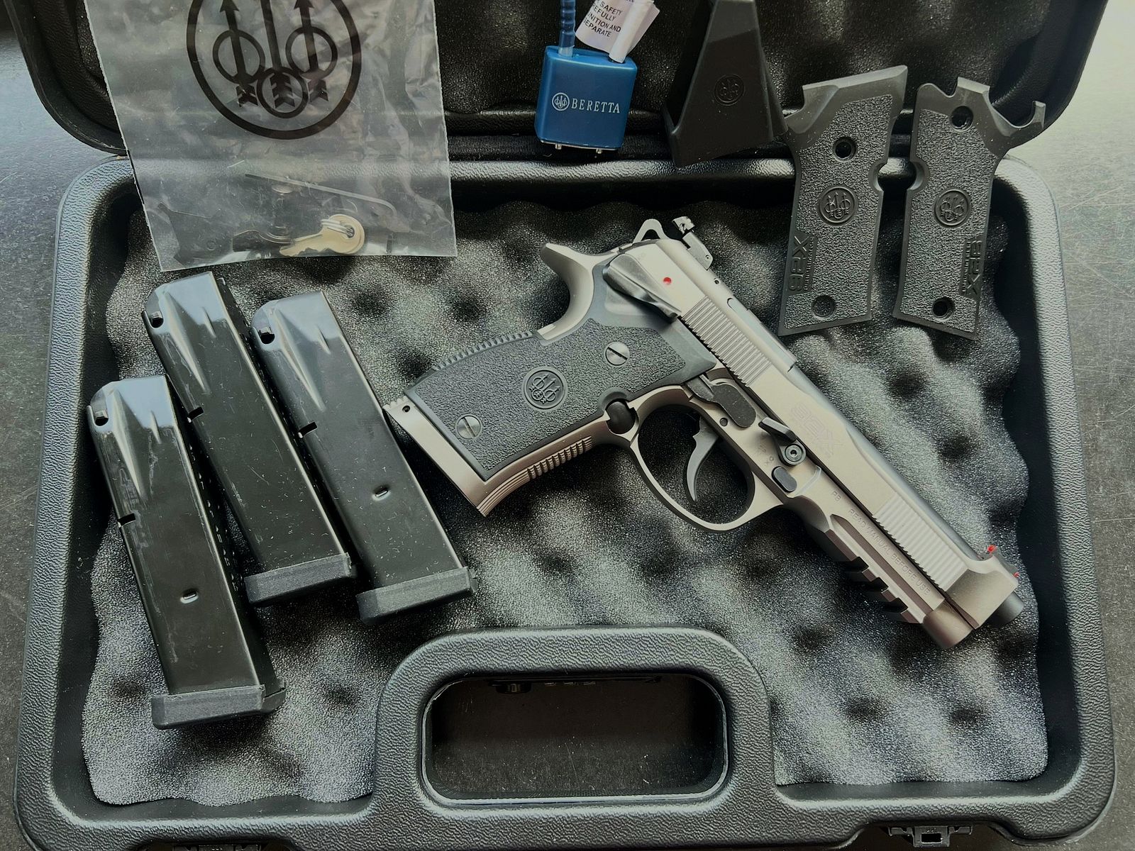 Beretta 92X Performance Producción RDO Listo para Ópticas