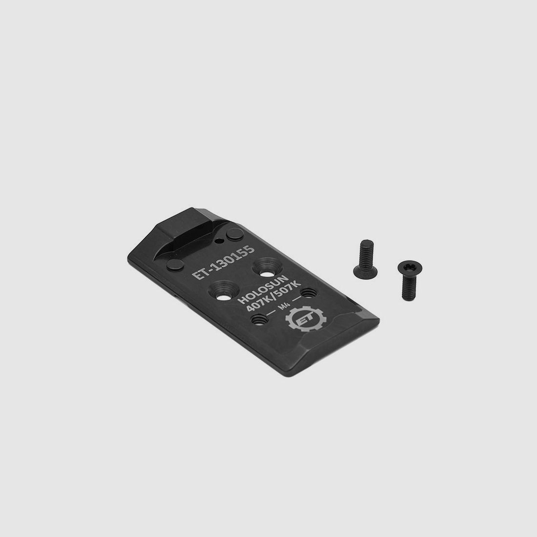 Eemann Tech CZ SHADOW 2 O Plate Mount for Holosun 407K/507K, image 1 of 3