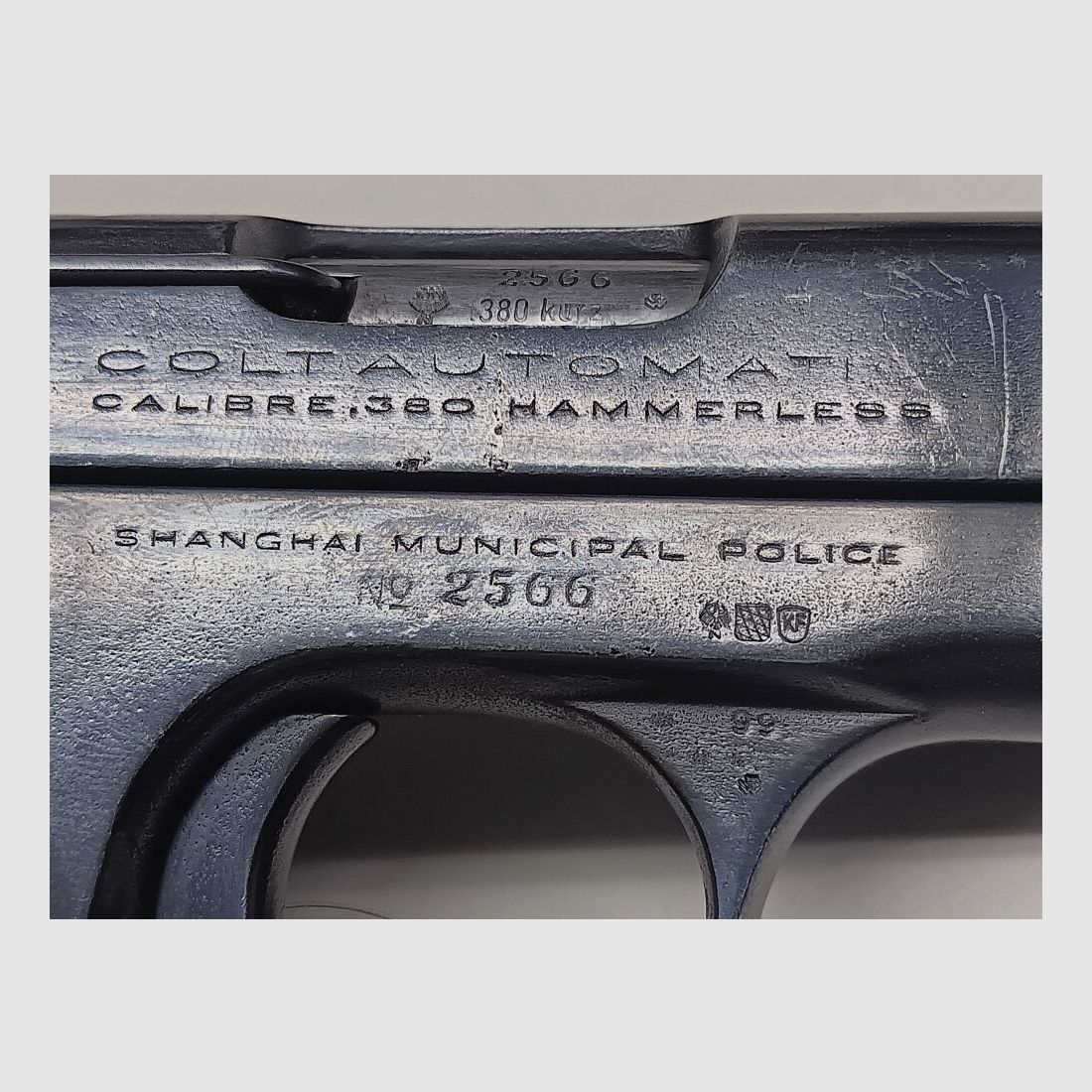 Colt - Hartford M. 1903 - Shanghai Municipal Police