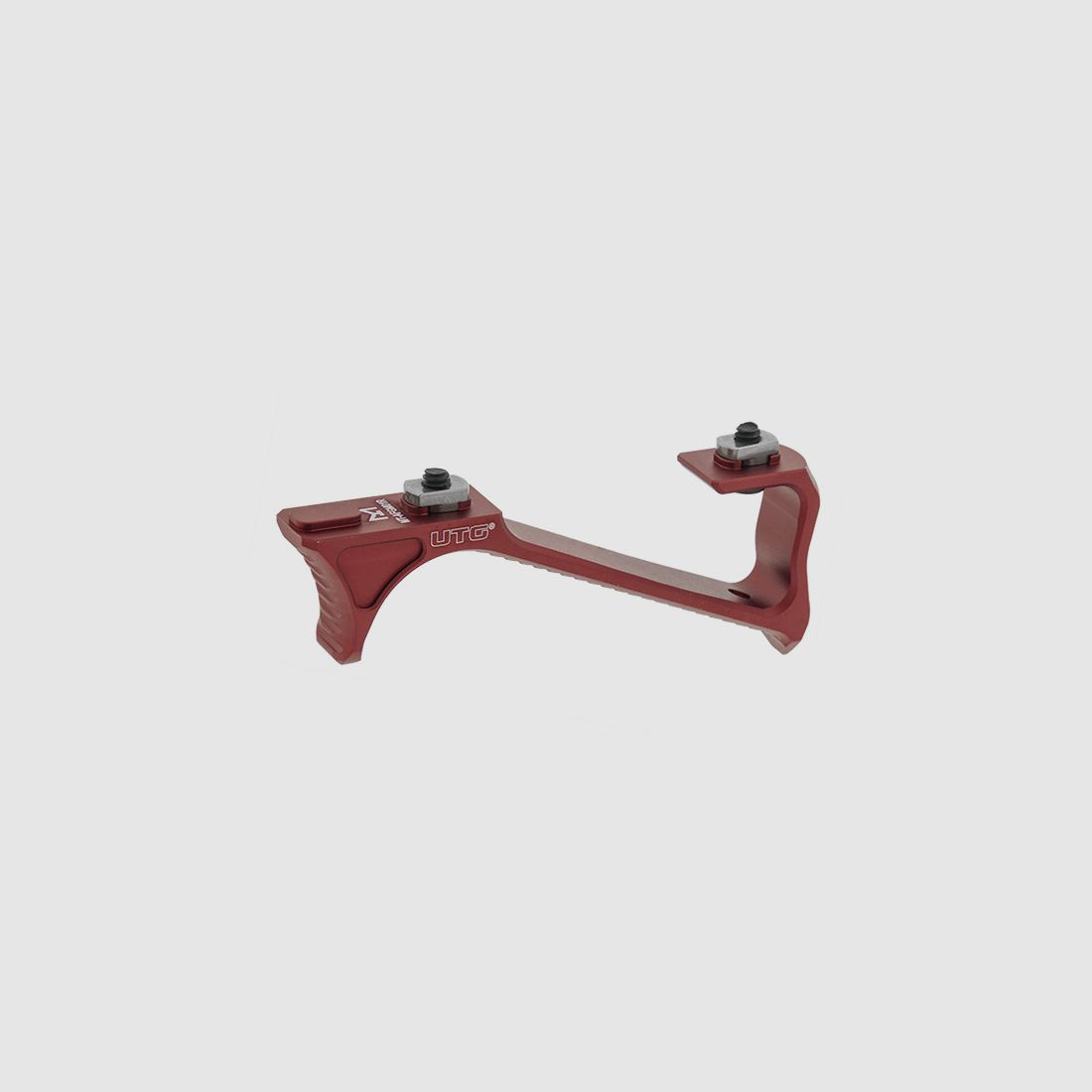 UTG® Ultra Slim abgewinkelter Vordergriff, M-LOK®, Mattrot