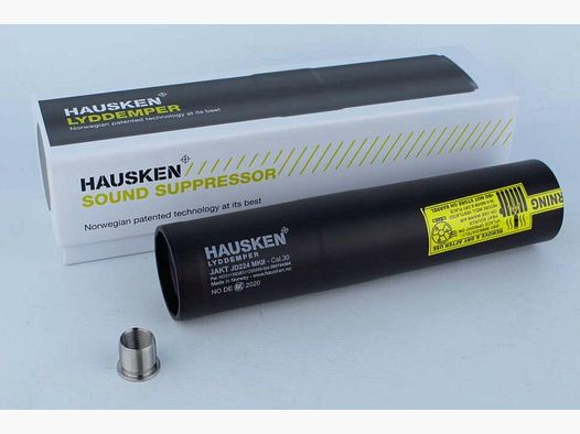Silenziatore Hausken JD224 XTRM MK II, calibro .375/.9,3mm