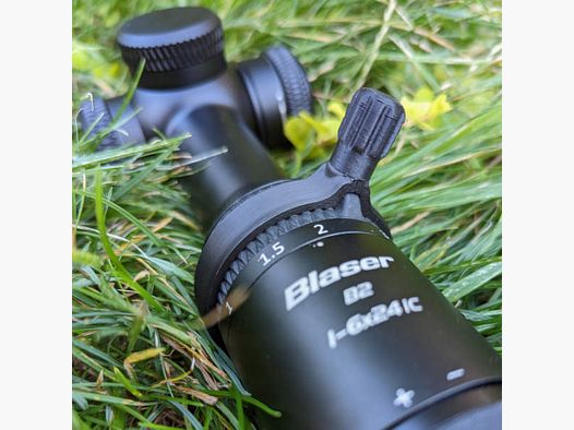 Pour Blaser B2 : levier de réglage rapide pour le réglage de l'agrandissement