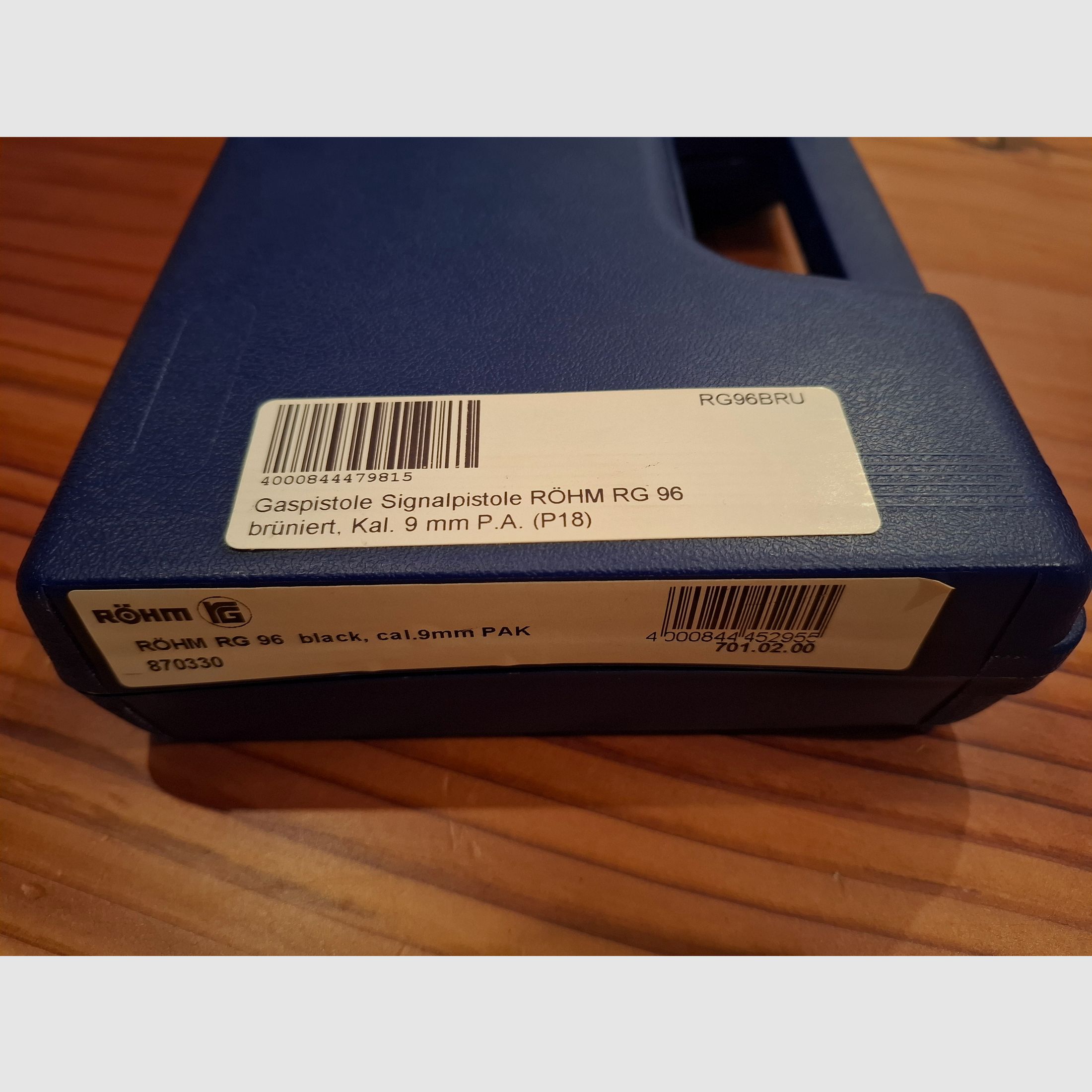 Gaspistole Signalpistole Röhm RG96 9mm PAK neuwertig
