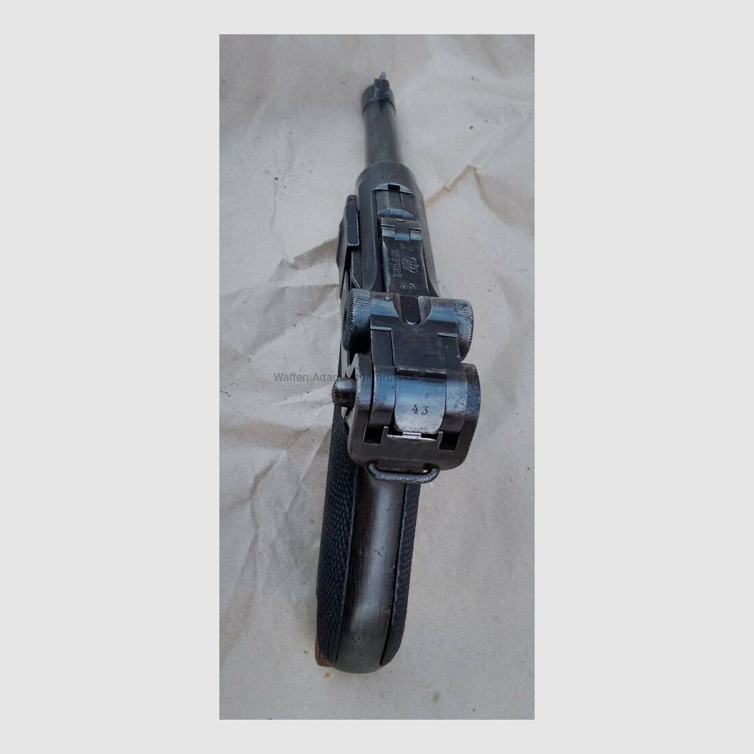 Fábrica de rifles de Erfurt P.08 1912 Pertenencia a la tropa