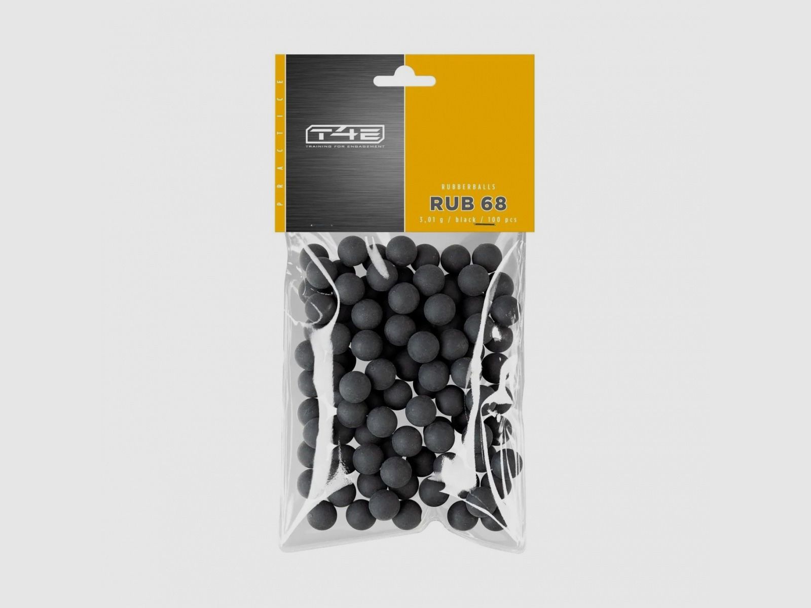 T4E RUB68 GUMMIKUGELN Kal.68 X100
