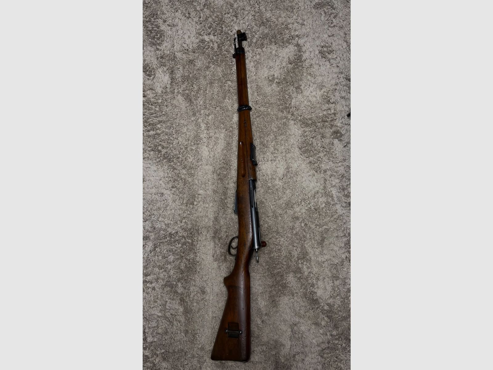 Schweizer Karabiner K11 – Kal. 7,5x55 Swiss – W+F Bern – Baujahr 1919 – Nummerngleich, Bild 4 von 5