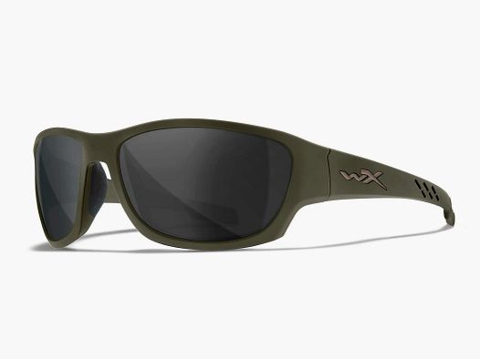 WX CLIMB glasses, lenses: gray, frame color: matte army green