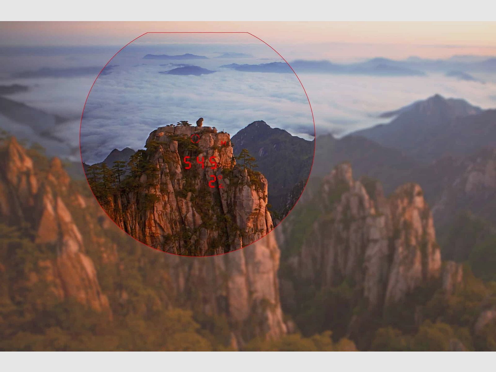 MINOX X-range 10×42 prismáticos con telémetro