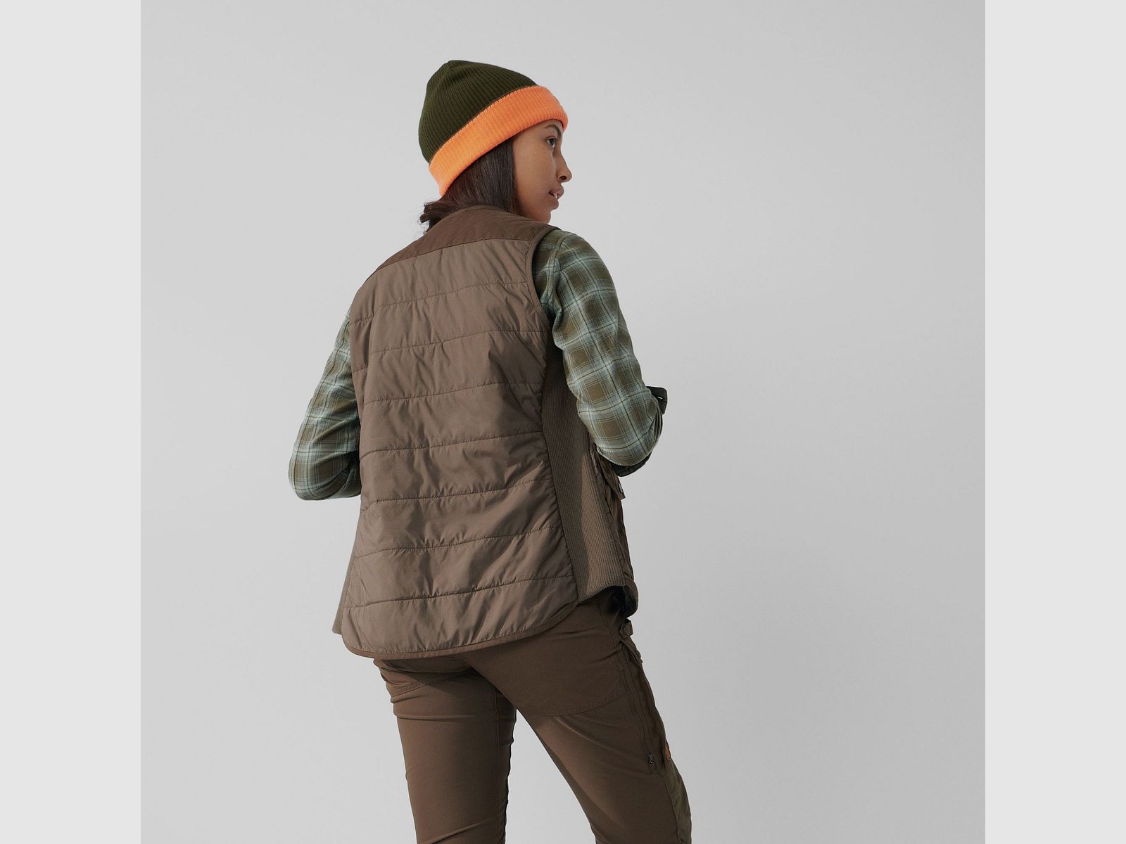 FJÄLL RÄVEN Forest Wool Padded Vest W, image 3 of 4
