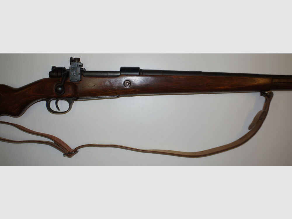 Mauser Werke Oberndorf a.N.	 Repetierbüchse, Matchgewehr byf42 Mauser K98k mit langen Matchlauf und Diopter, Korntunnel 8x57IS