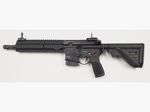 Heckler&Koch MR223 A3 Slimline 11" SPORT Edizione speciale, Nero .223Rem Black BKA-Bescheid
