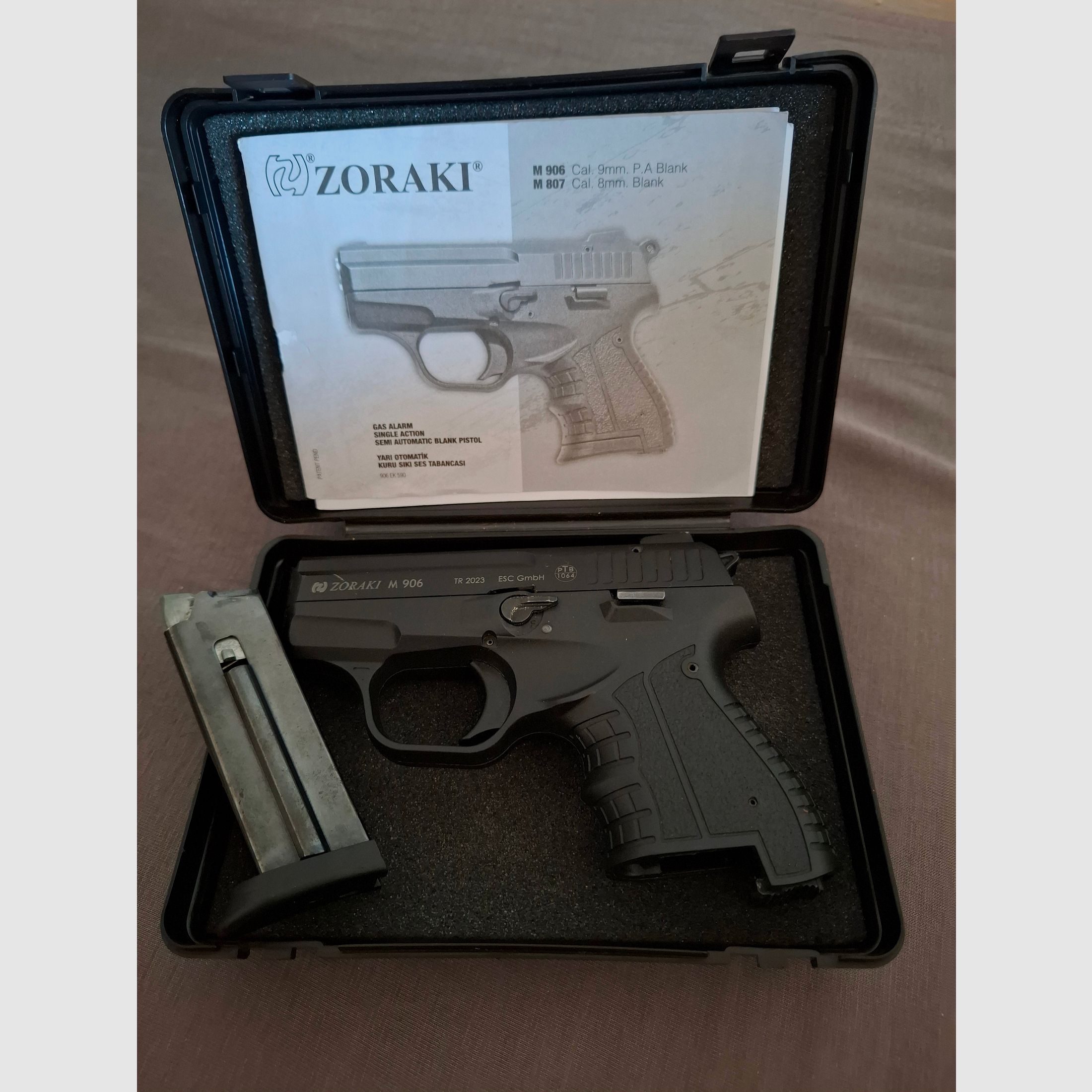 Zoraki 906 Schreckschusspistole – 9 mm P.A.K.*