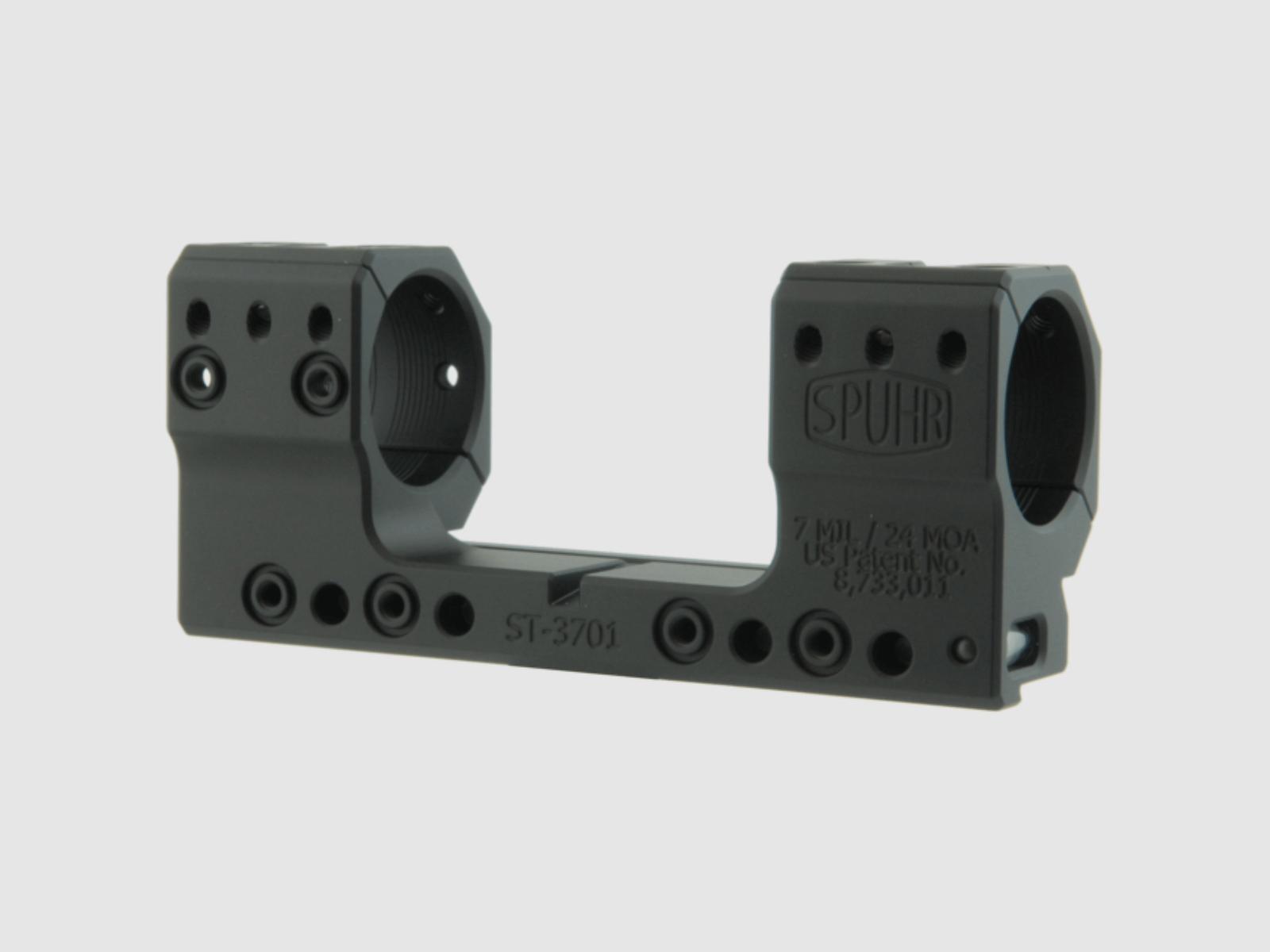 Spuhr ST-3701 Montage Directe, 30 mm / 35 mm / 7 MIL (24 MOA), pour SAKO TRG-22/42 et Tikka T3x